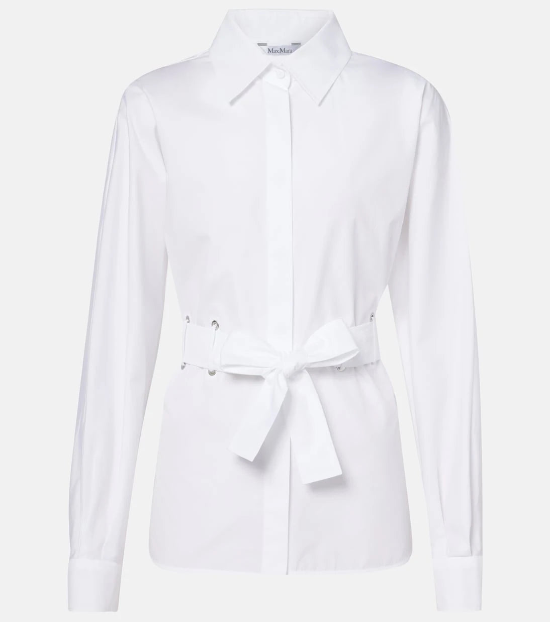 Max Mara - Juglas cotton blouse