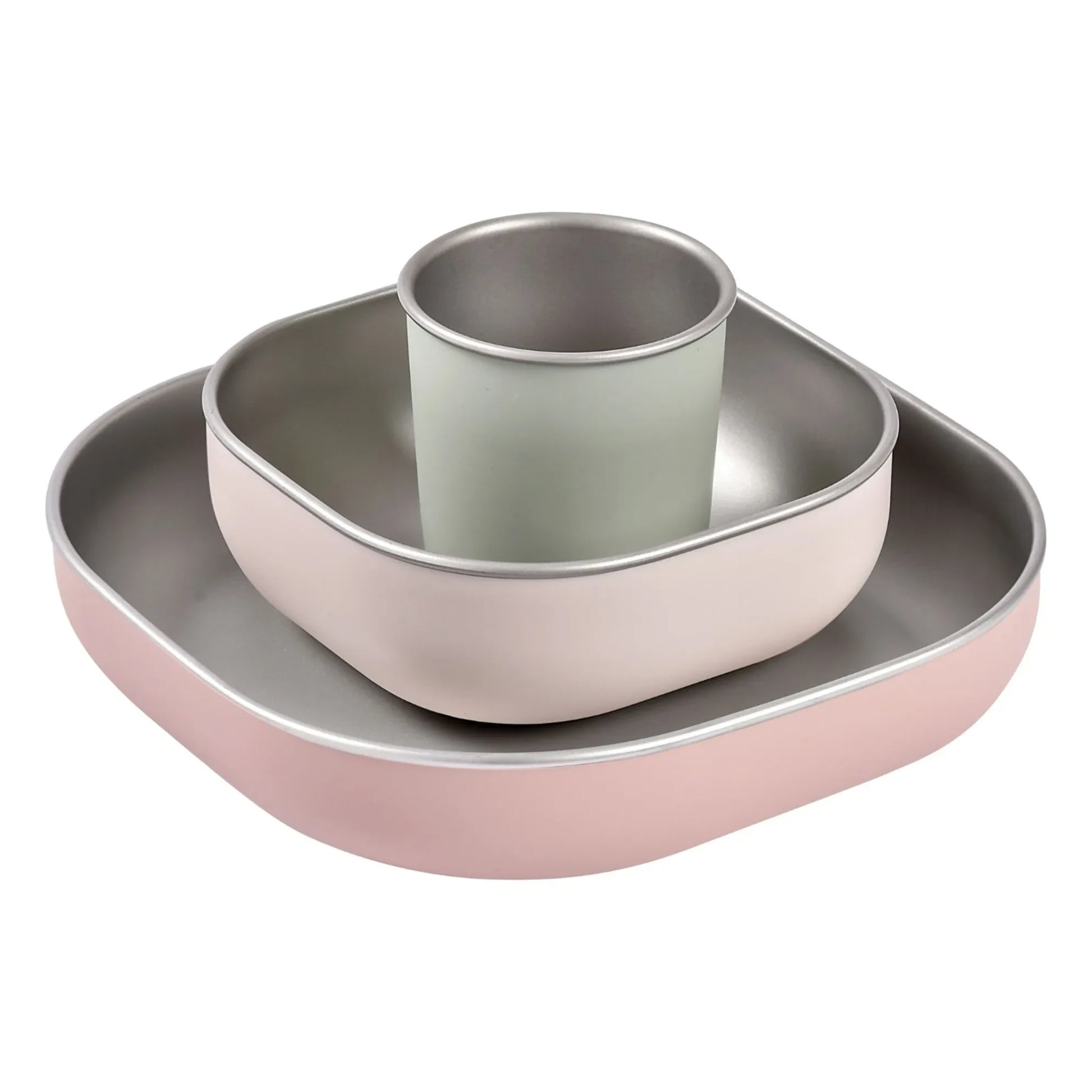 Béaba - Stainless steel lunch box | Peach
