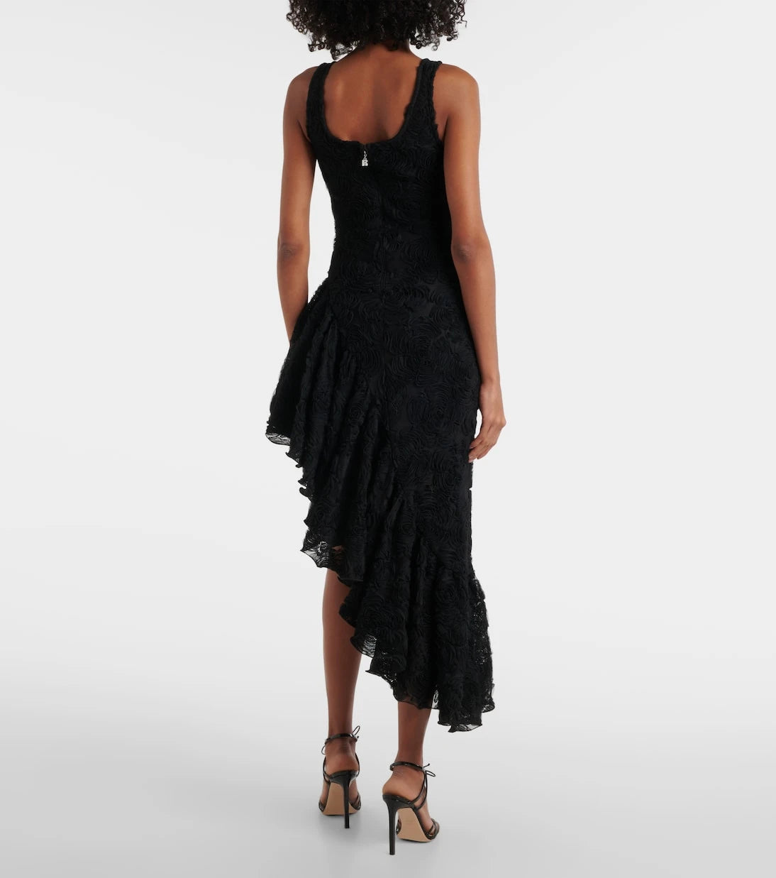Rotate - Floral ruffled midi dress