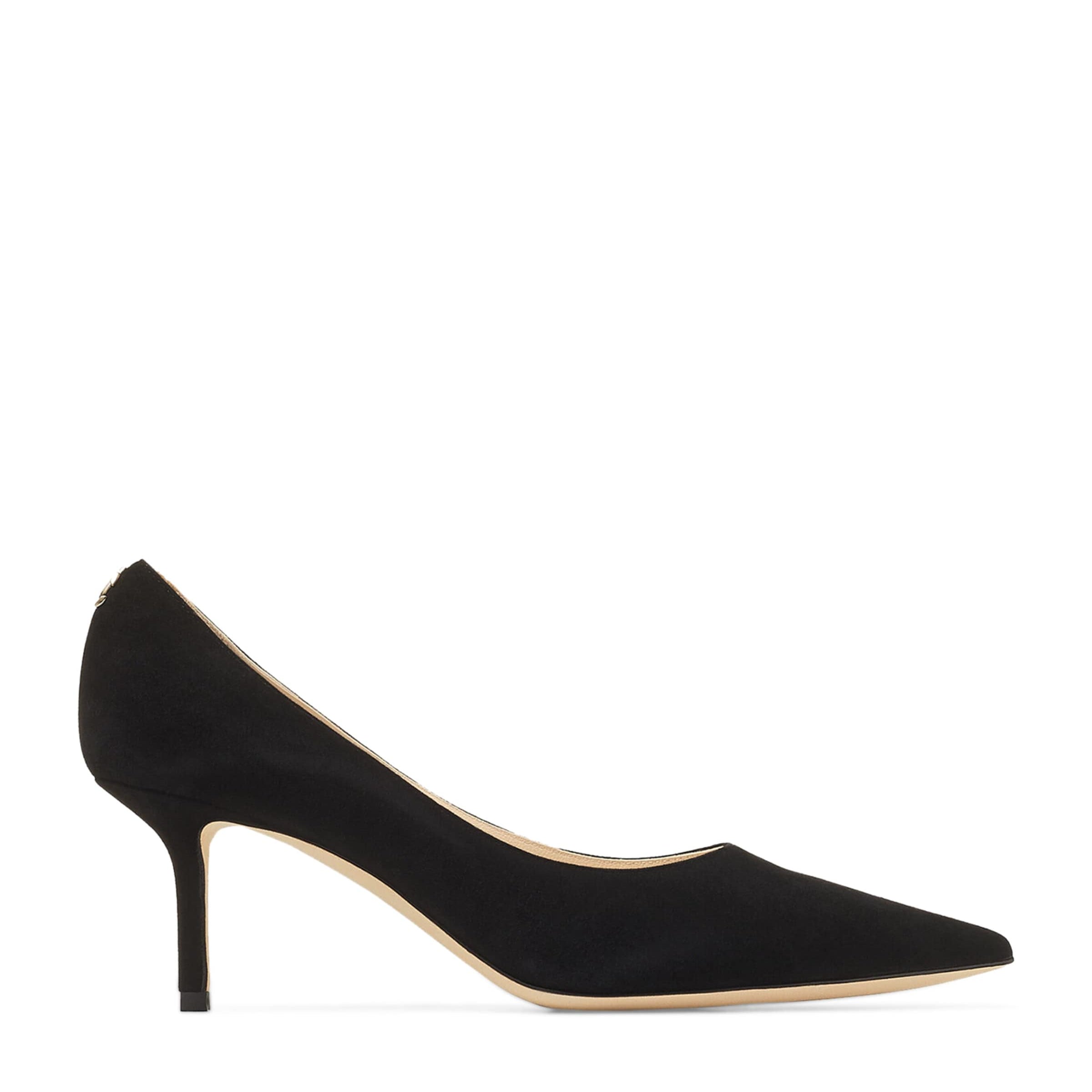Jimmy Choo Black Love 65 Suede Pumps