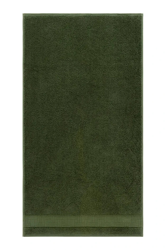 Малка памучна кърпа Kenzo KWEAVE Kaki 55 x 100 cm