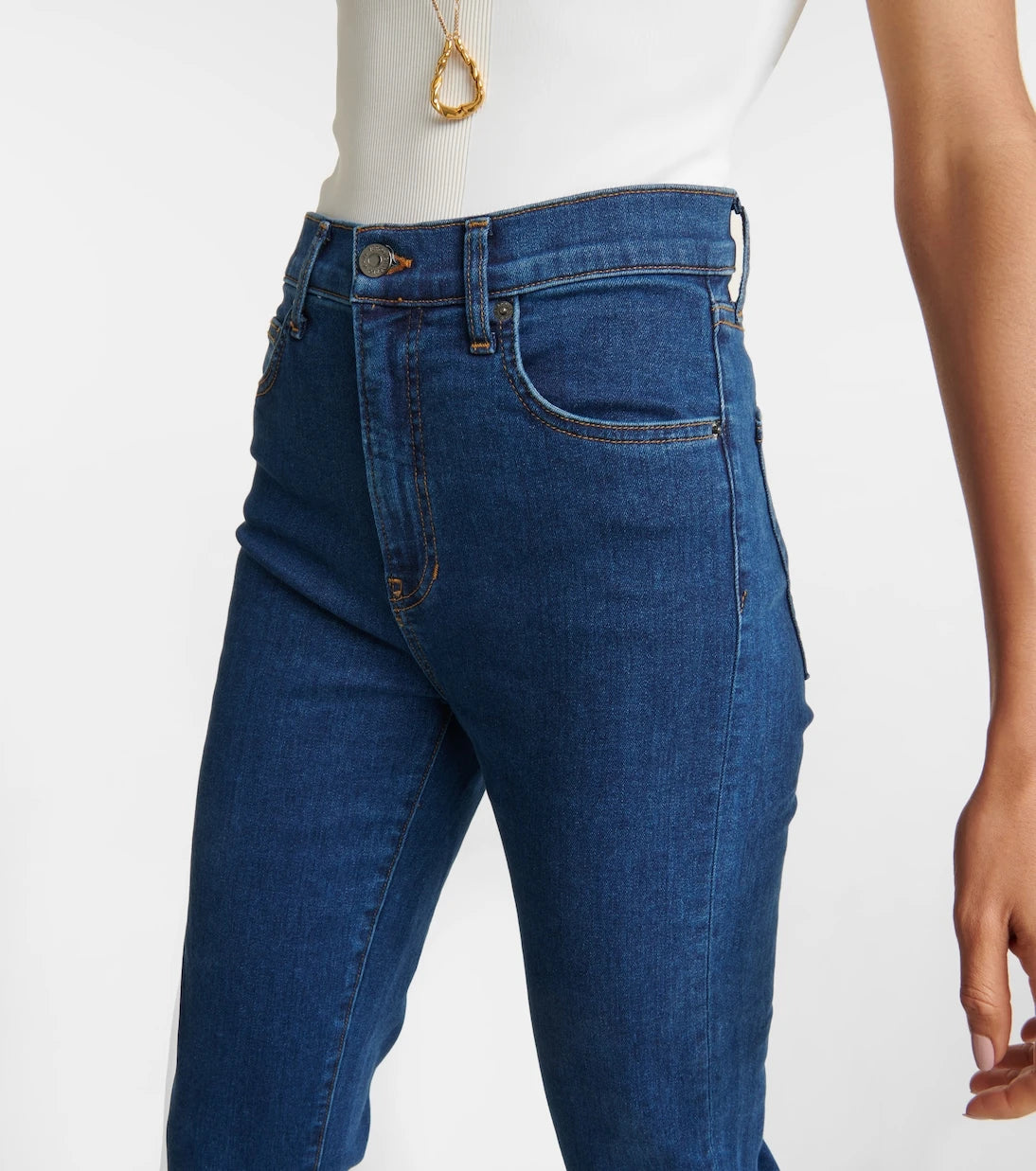 Veronica Beard - Ryleig high-rise slim jeans