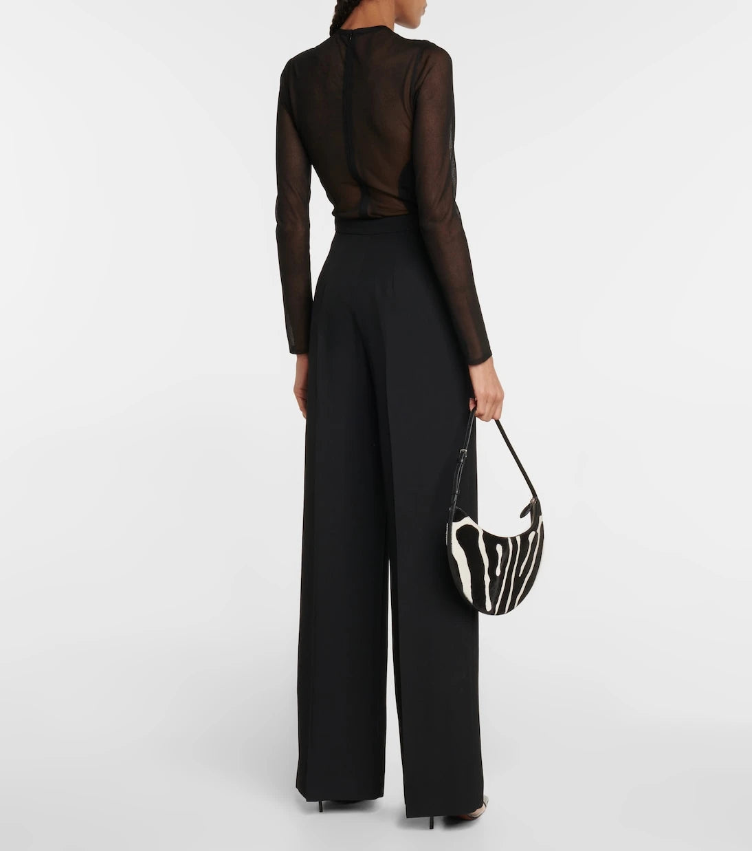 Alaïa - Wide-leg wool pants