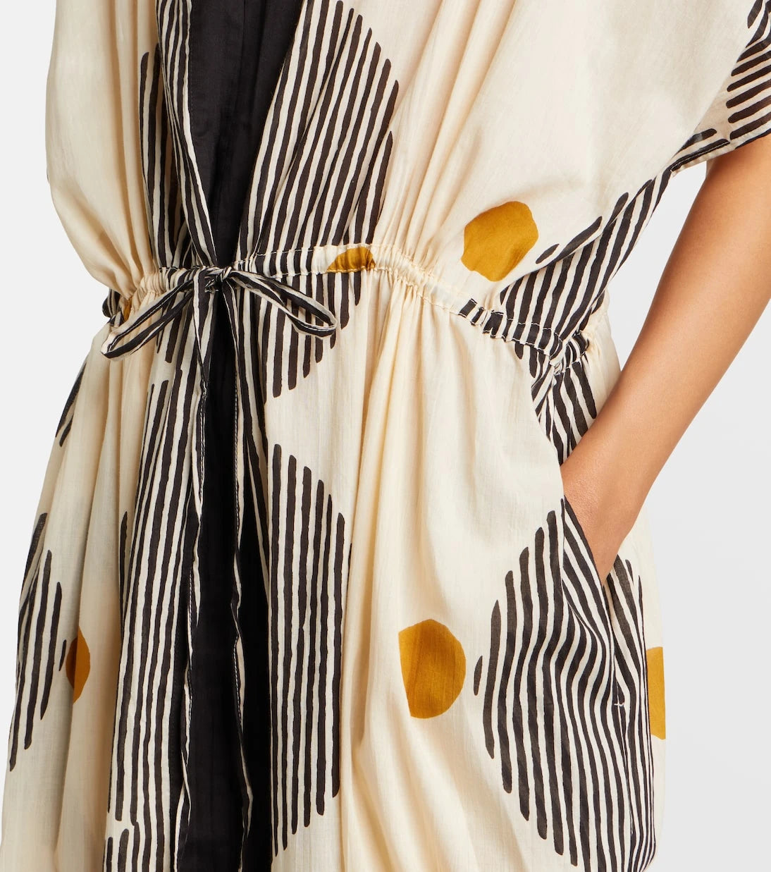 Velvet - Amira printed cotton kaftan