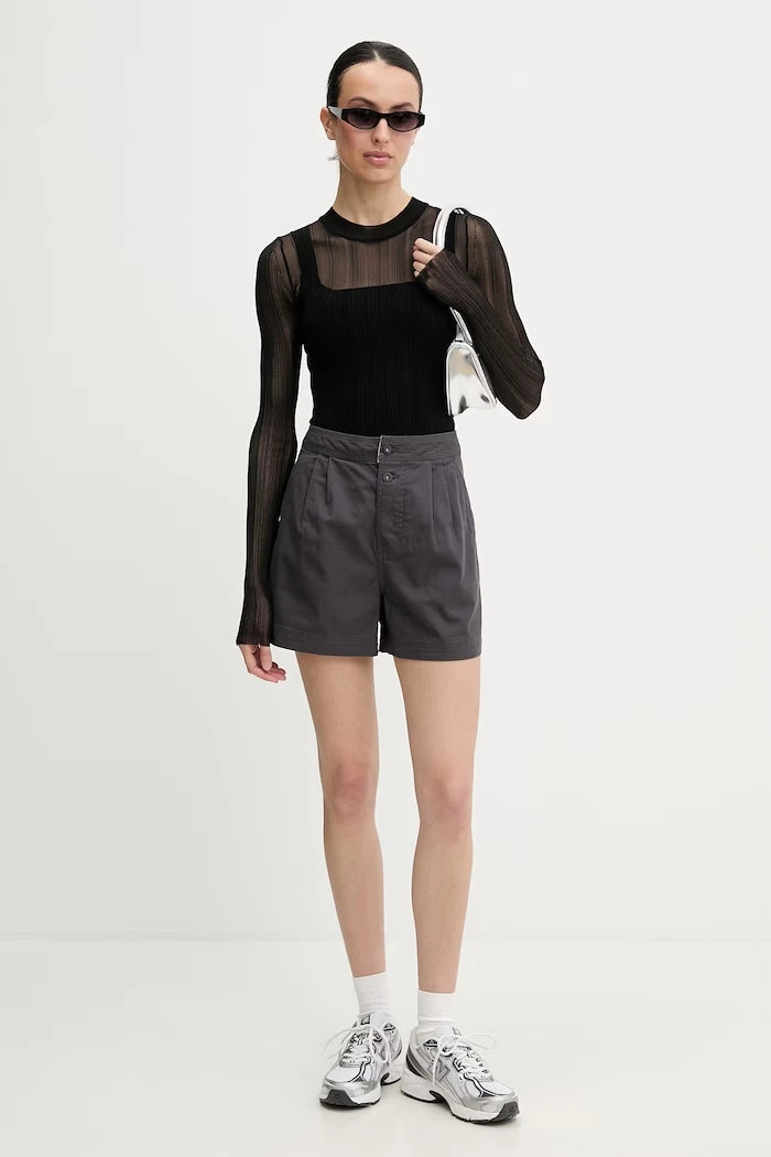 Columbia pamuk ve elastanlı kadın kısa şort Acker Rock