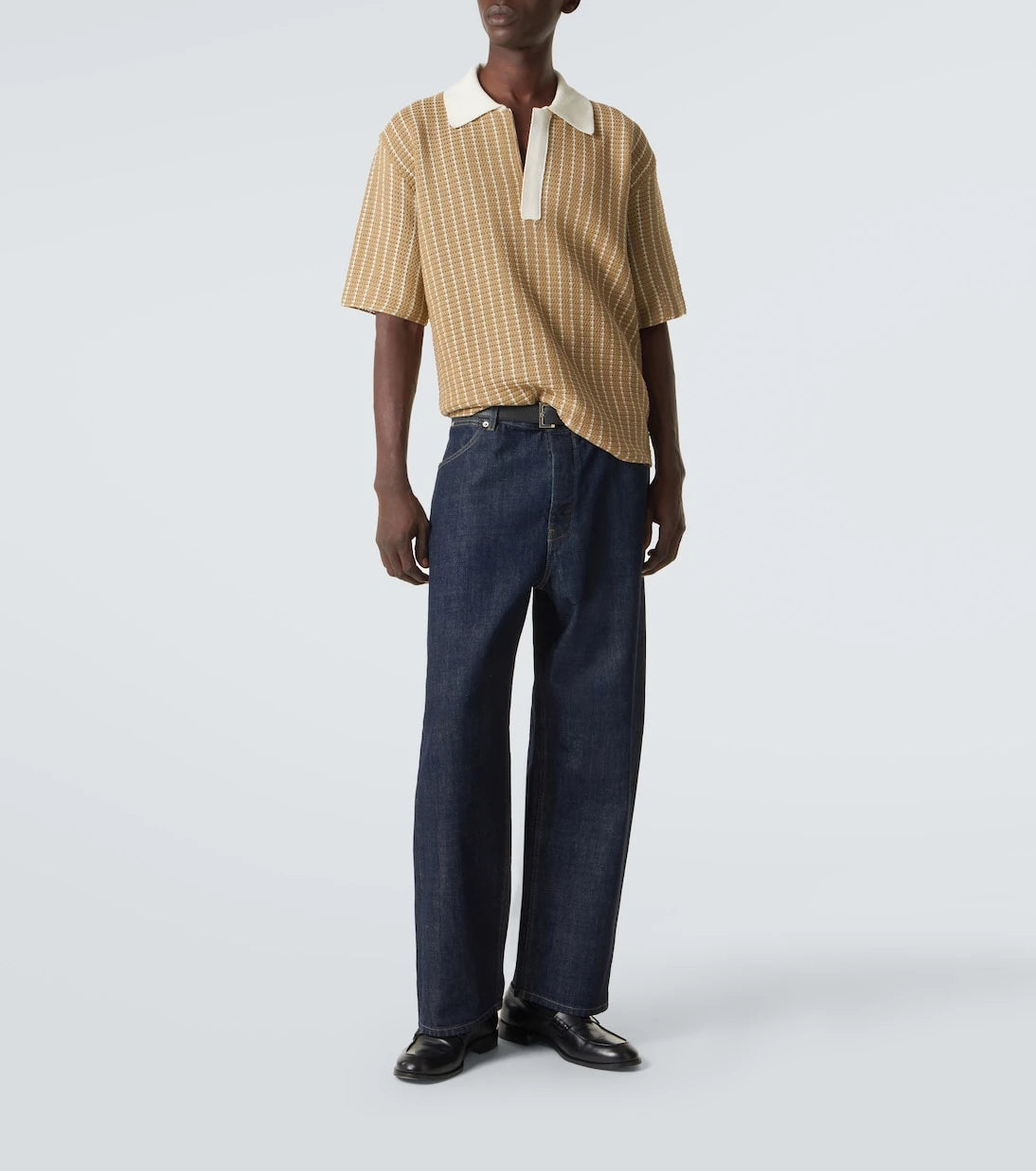 Jil Sander - Knitted cotton polo shirt