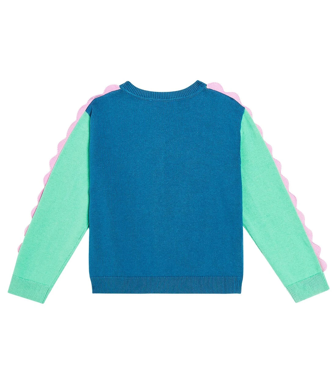 Stella McCartney Kids - Colorblocked cotton cardigan