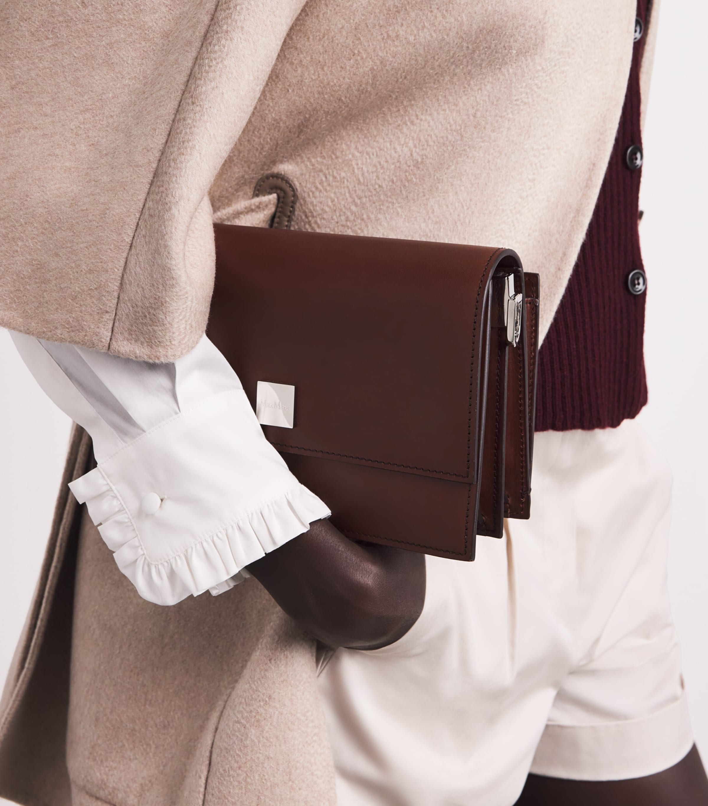 Max Mara Leather Cross-Body Bag