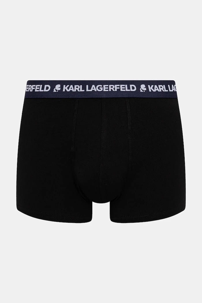 Karl Lagerfeld erkek pamuk ve elastan boxer 3'lü
