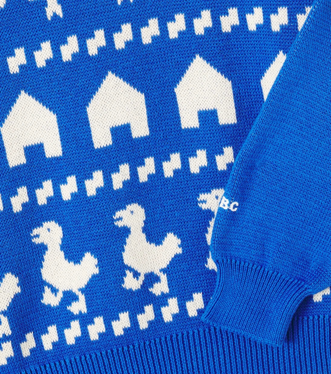 Bobo Choses - Farm cotton jacquard sweater