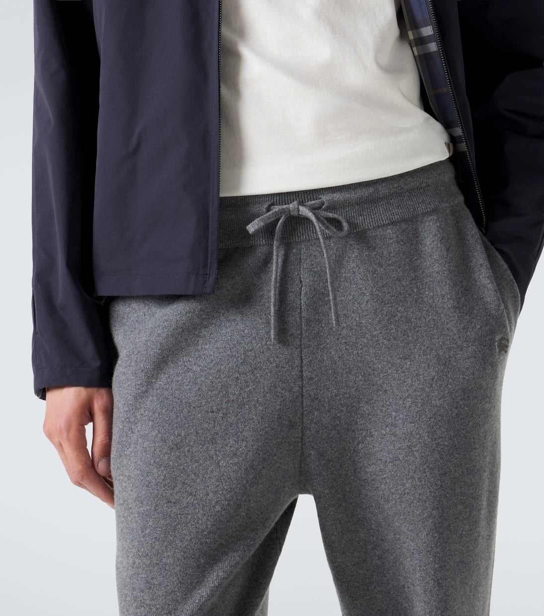 Burberry - Cashmere-blend straight sweatpants