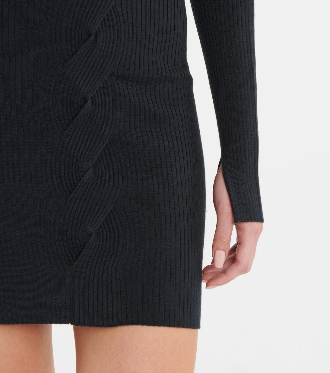 Simkhai - Alejandra ribbed-knit minidress