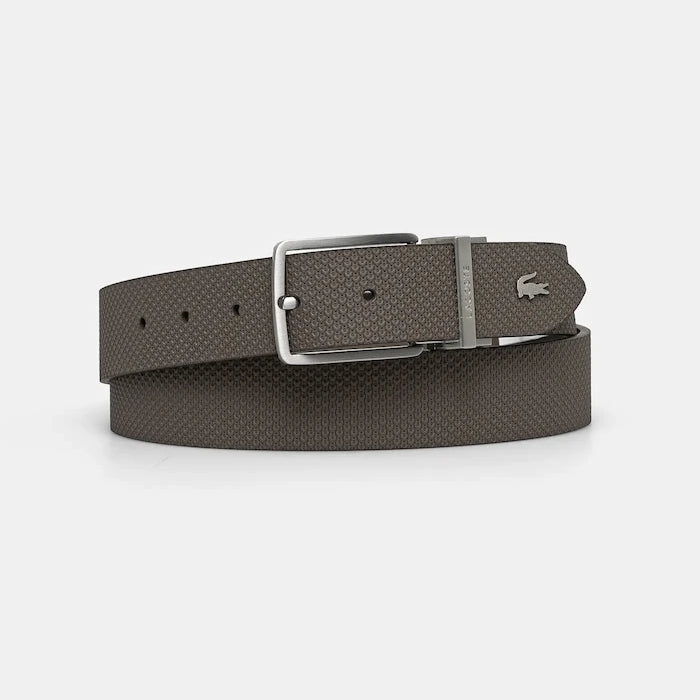 Кожен колан с две лица Lacoste