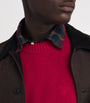 Barbour Red Wool Grangetown Sweater