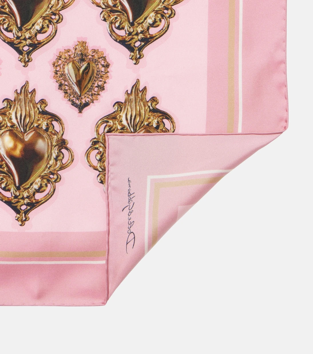 Dolce&Gabbana - Printed silk scarf
