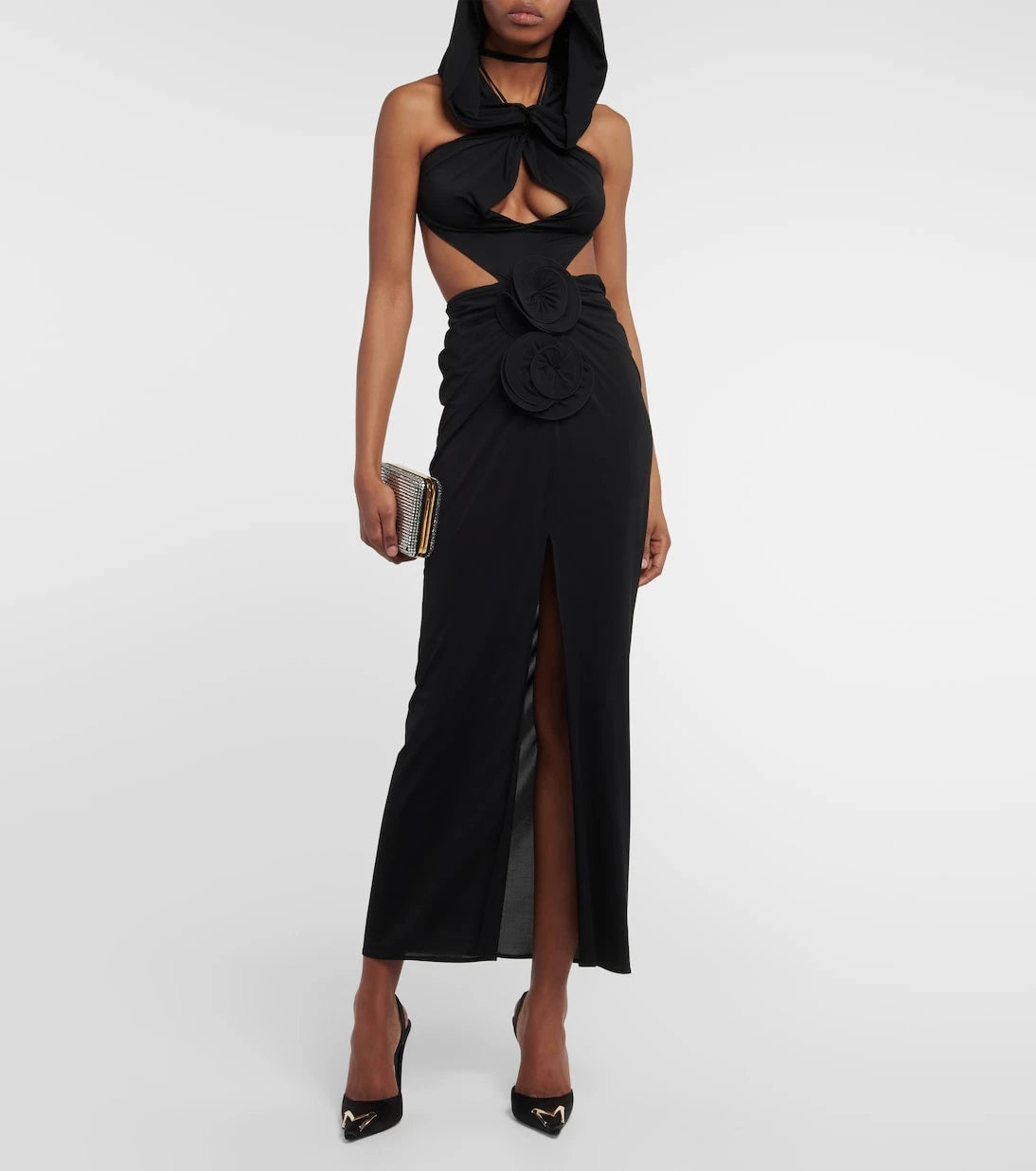 Magda Butrym - Hooded cutout midi dress
