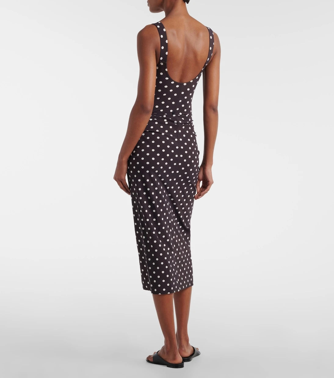 Karla Colletto - Polka-dot beach cover-up