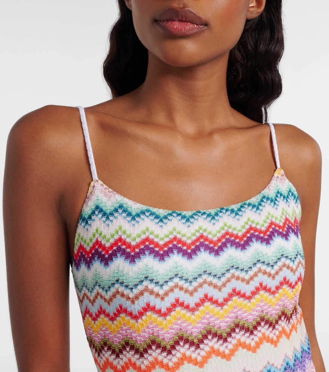 Missoni - Zig Zag lamé swimwsuit