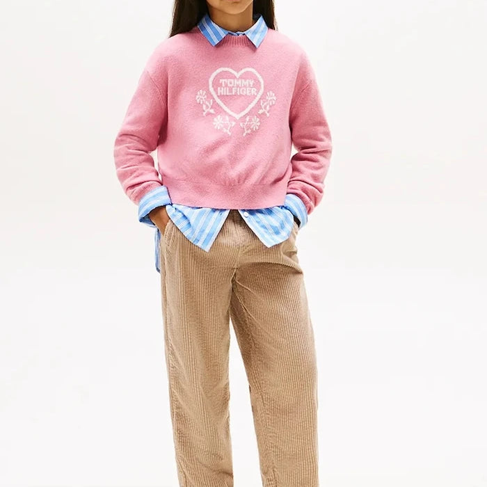 Tommy Hilfiger Çocuk Pamuklu Pantolon