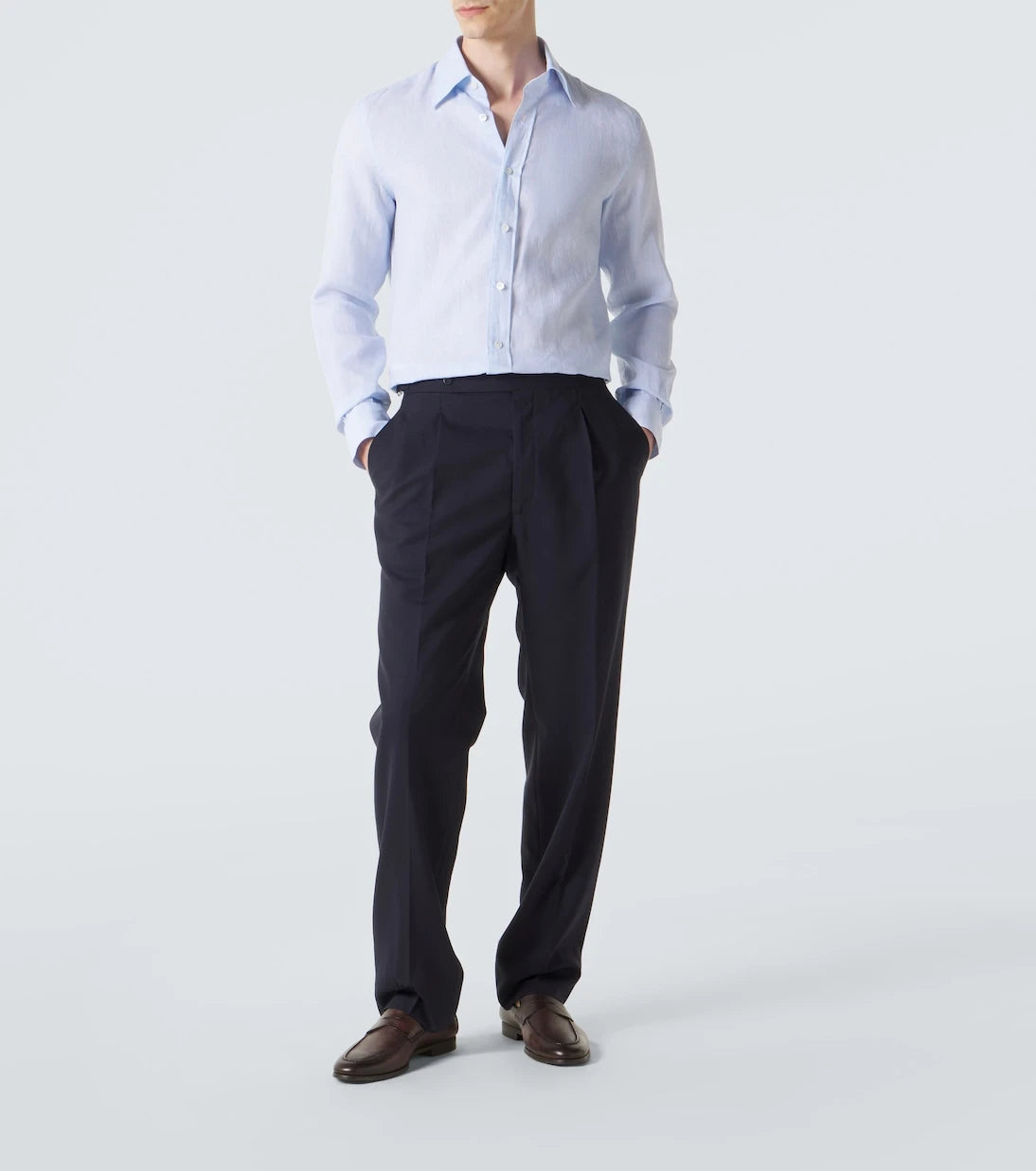 Thom Sweeney - قميص كتان