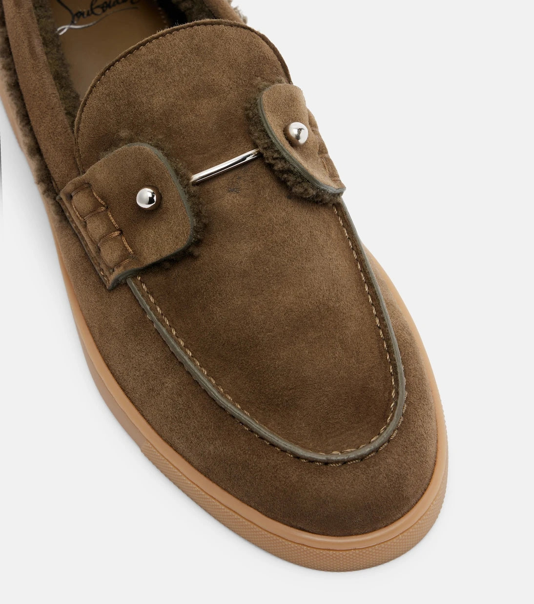 Christian Louboutin - Chambeliboat suede loafers