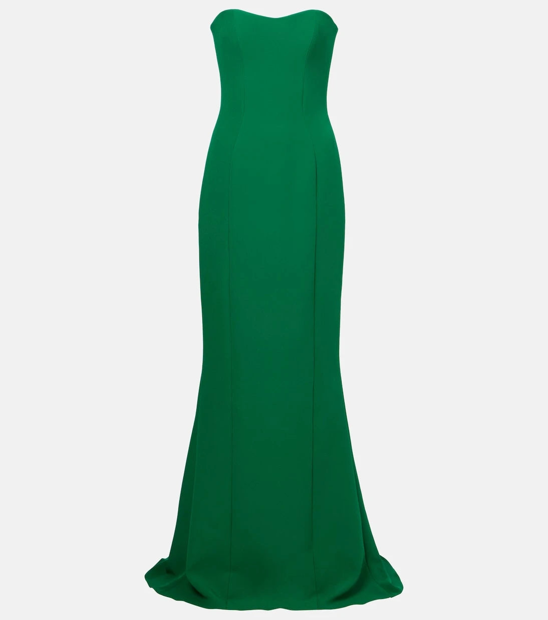 Safiyaa - Angelina strapless crêpe gown