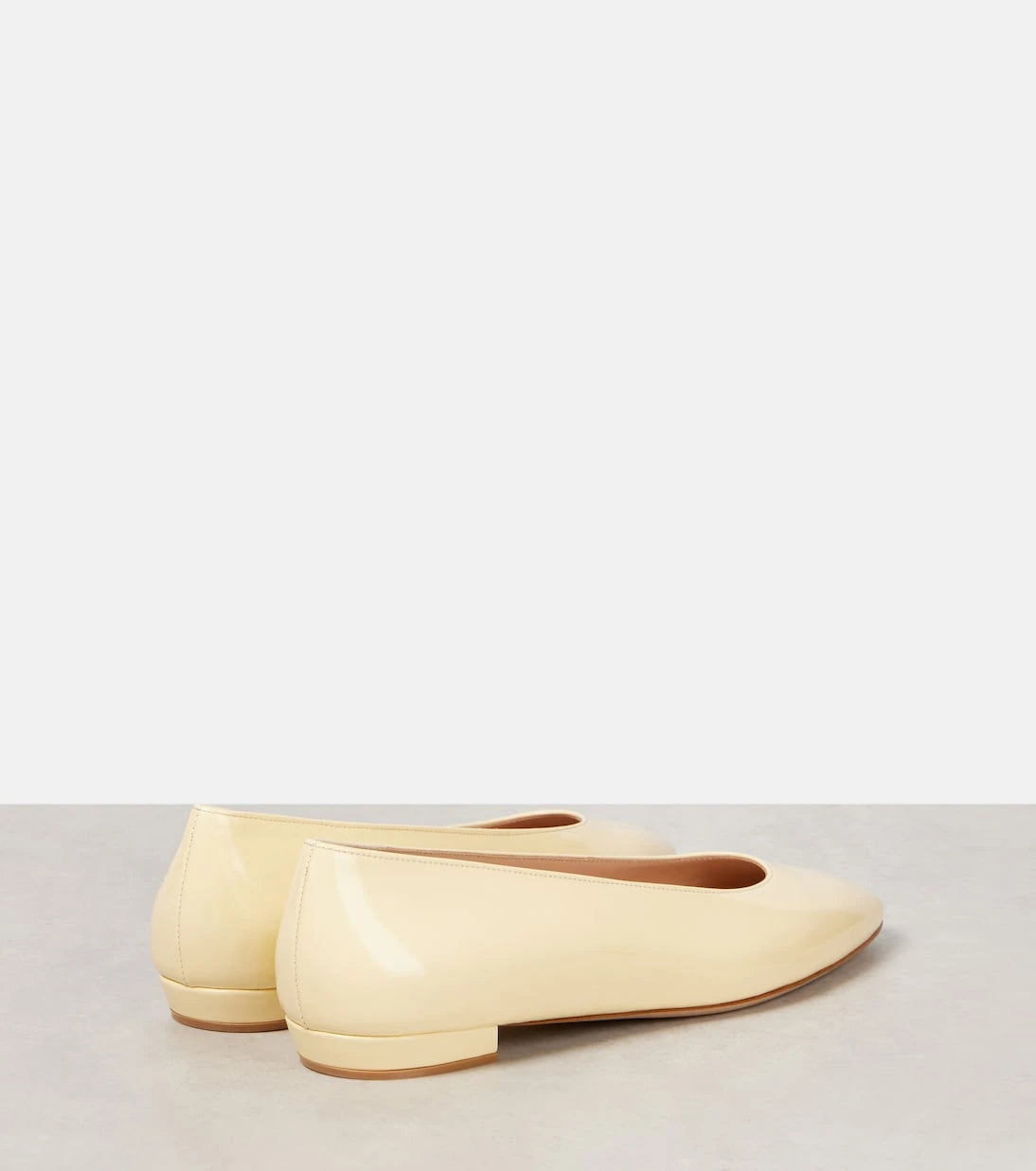 Gianvito Rossi - Amelia 15 leather ballet flats