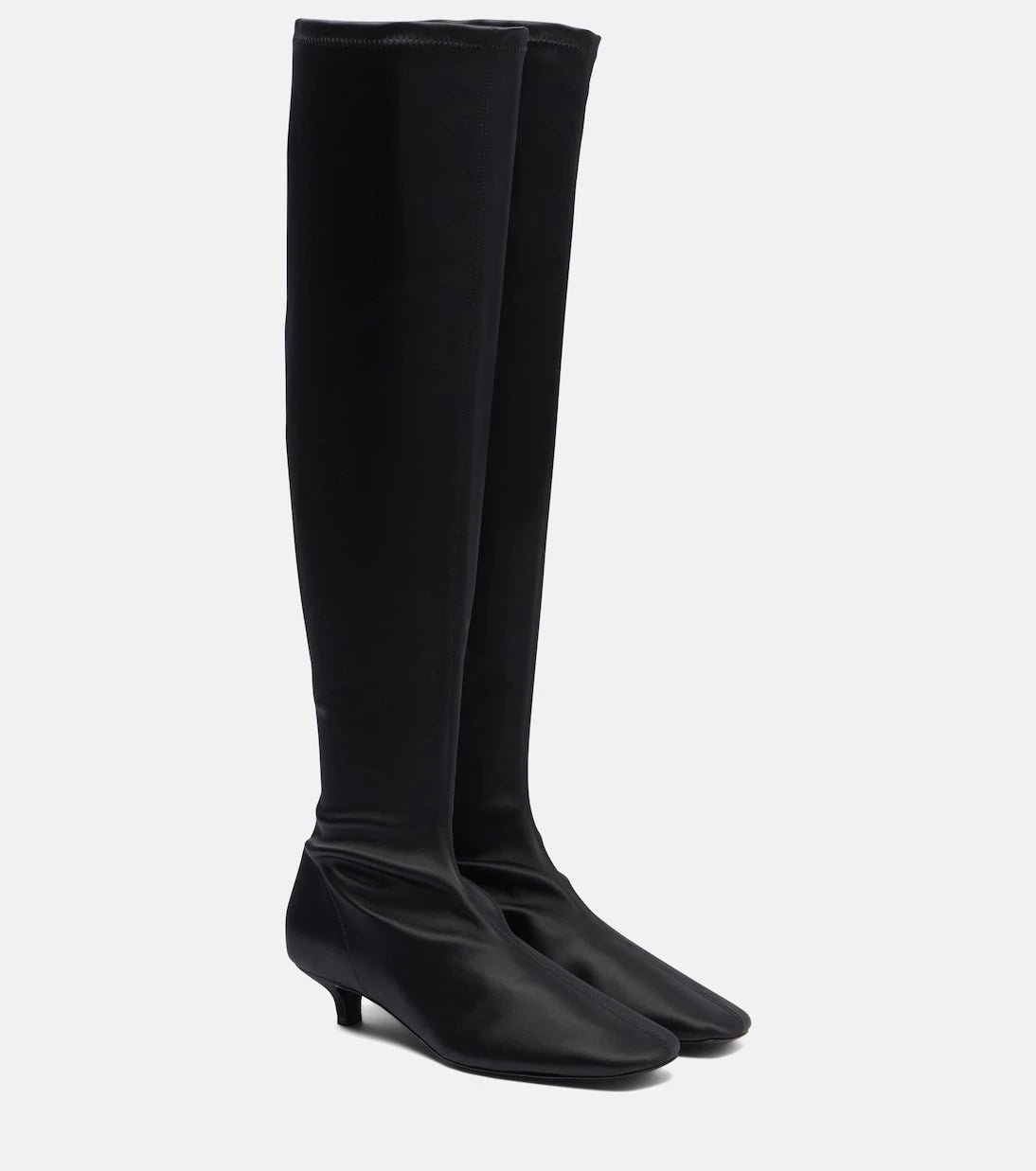 Toteme - Satin knee-high boots