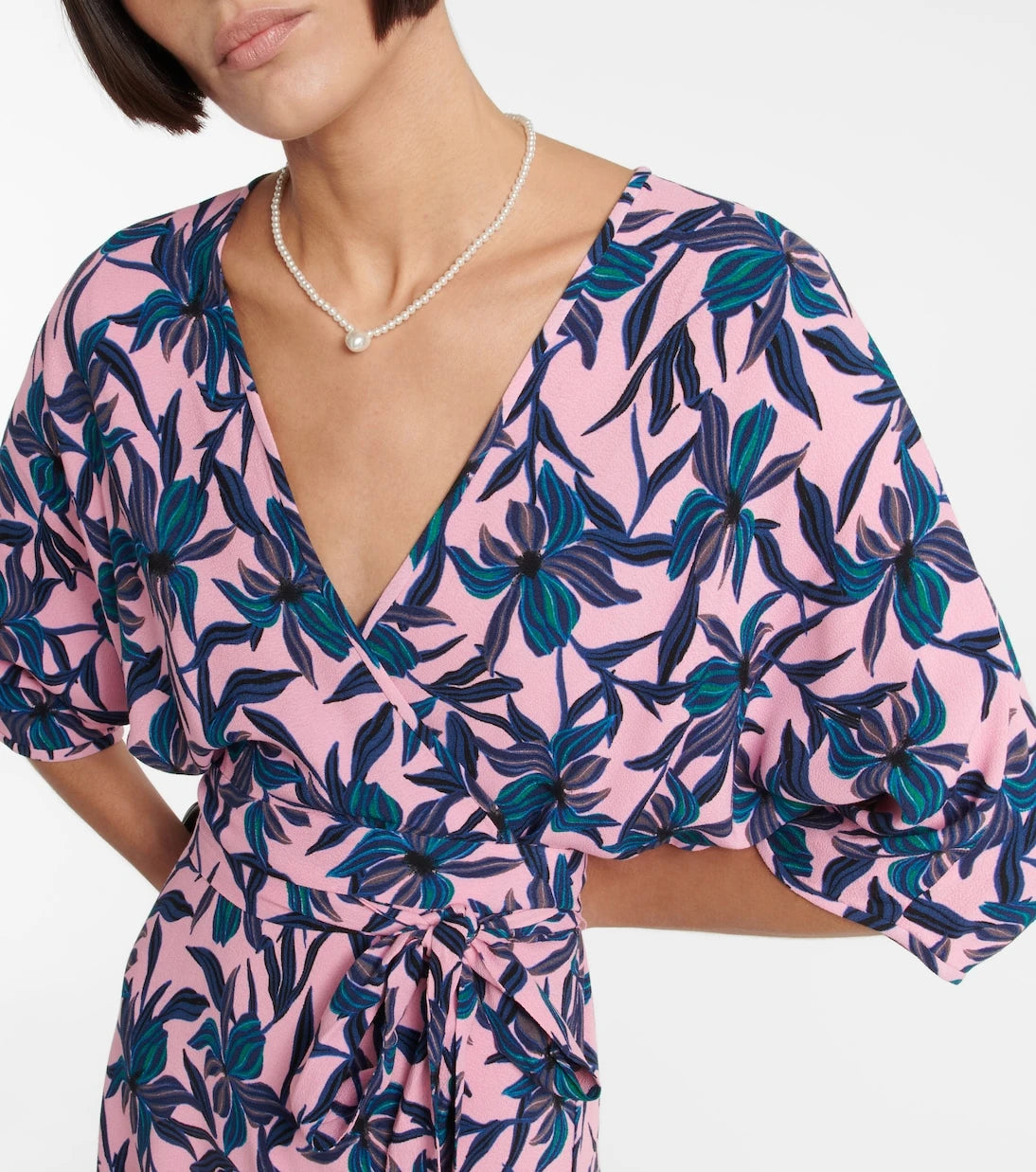 Diane von Furstenberg - Floral printed midi dress