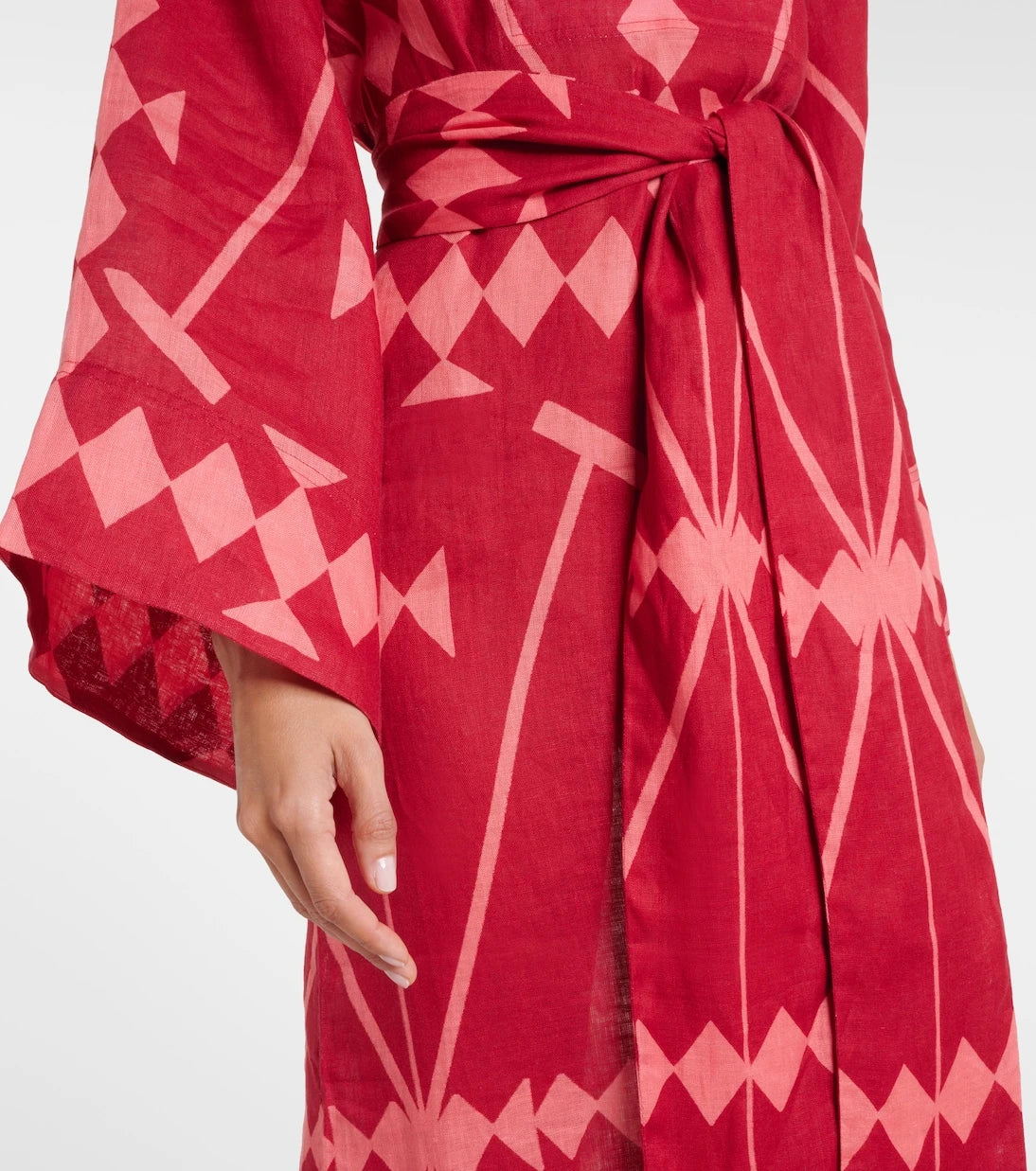 Johanna Ortiz - Printed linen maxi dress