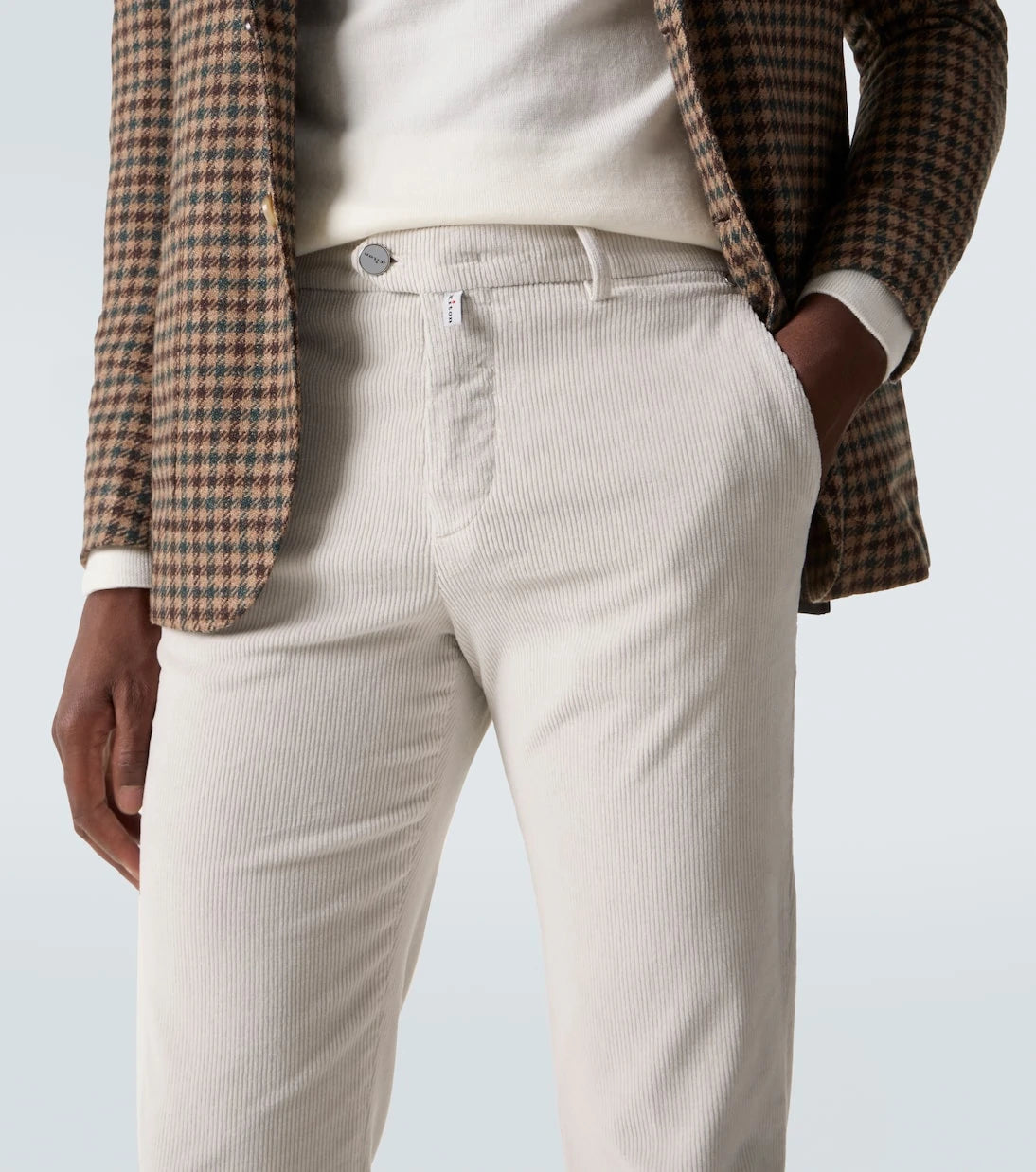 Kiton - بنطال كوردروي بخلطة القطن