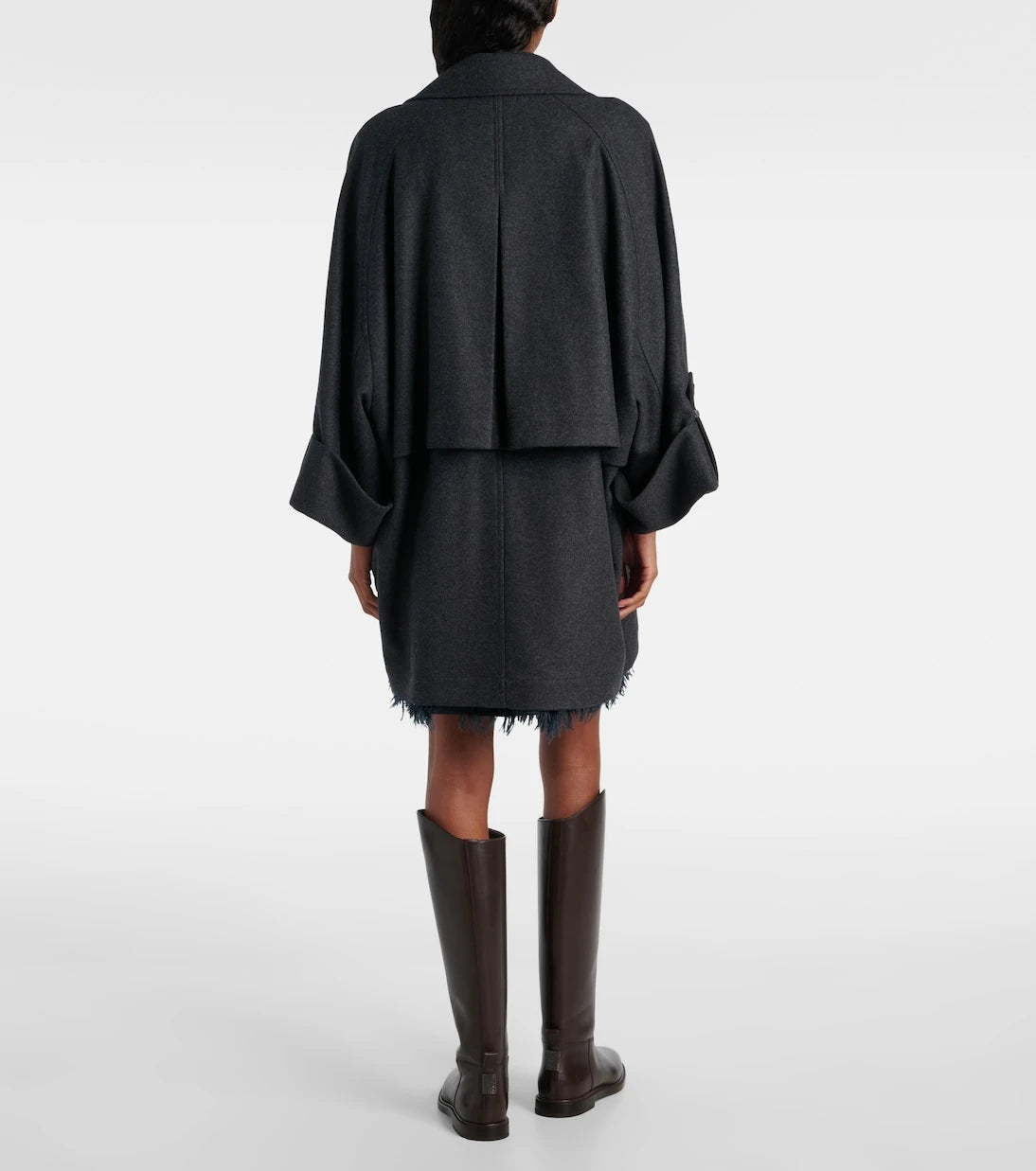 Brunello Cucinelli - Oversized wool coat