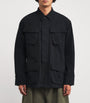 Polo Ralph Lauren Black Cotton Ripstop Utility Overshirt