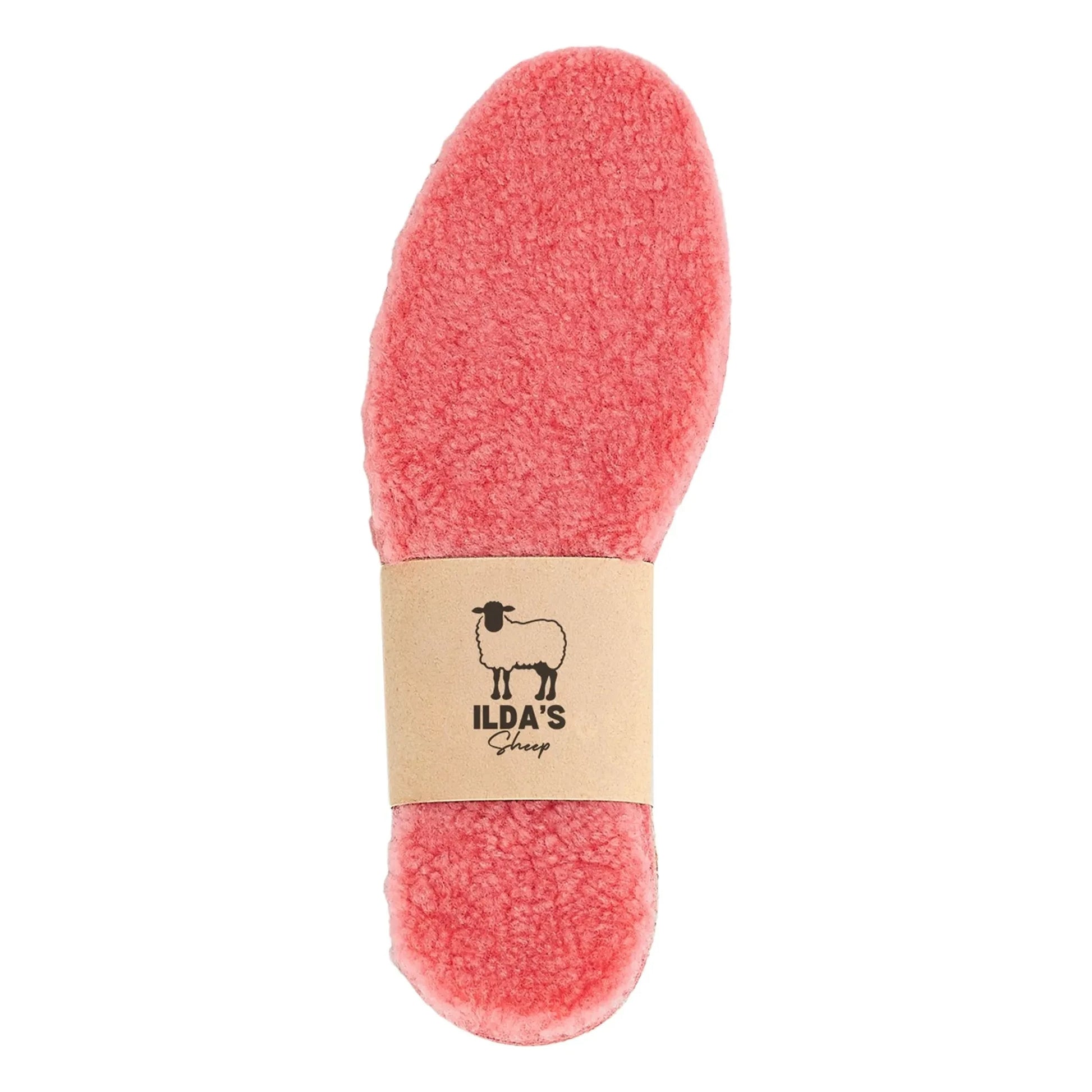 ILDA'S sheep - Merino Wool and Cork Soles | Pink