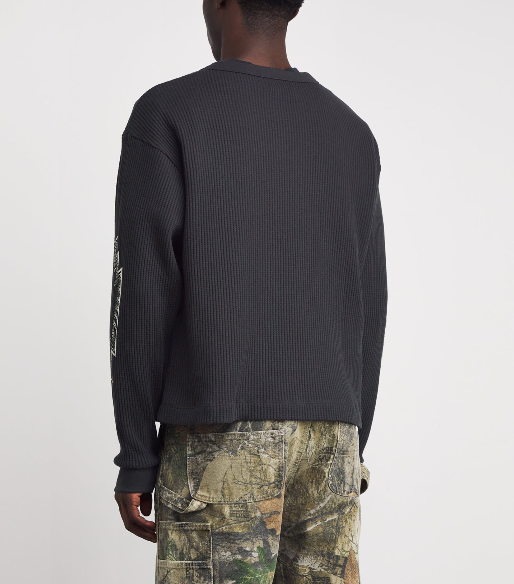 Cherry Los Angeles Best West Logo Thermal Long-Sleeve T-Shirt