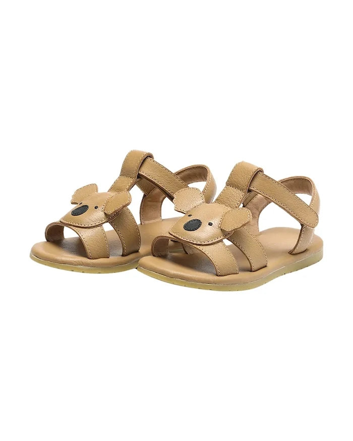 Детски сандали от кожа Donsje Dhalo Sandals Koala