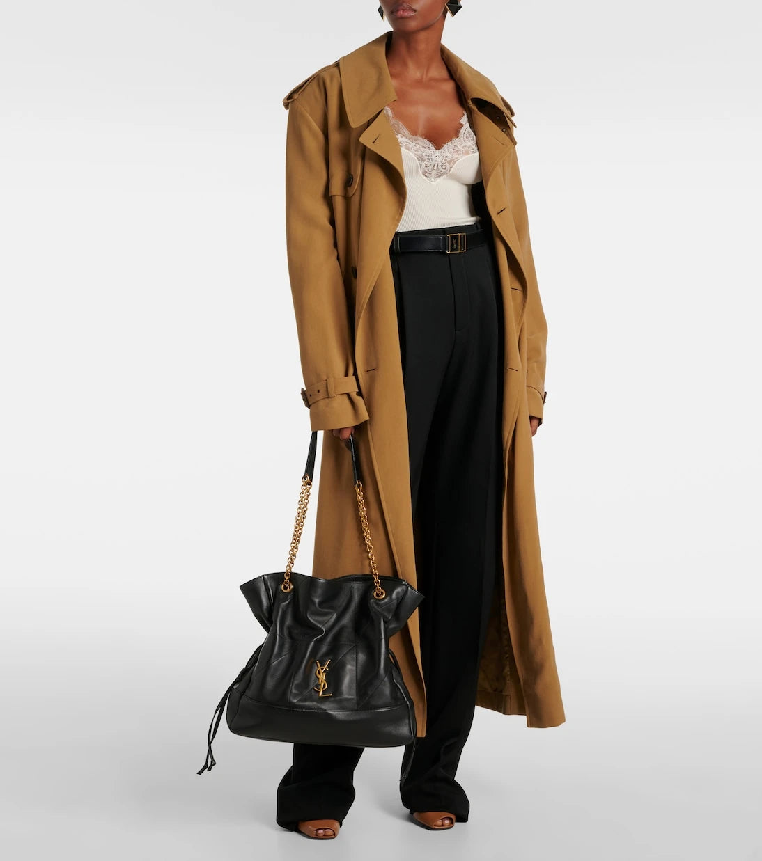 Saint Laurent - Jamie Shopping Medium leather tote bag