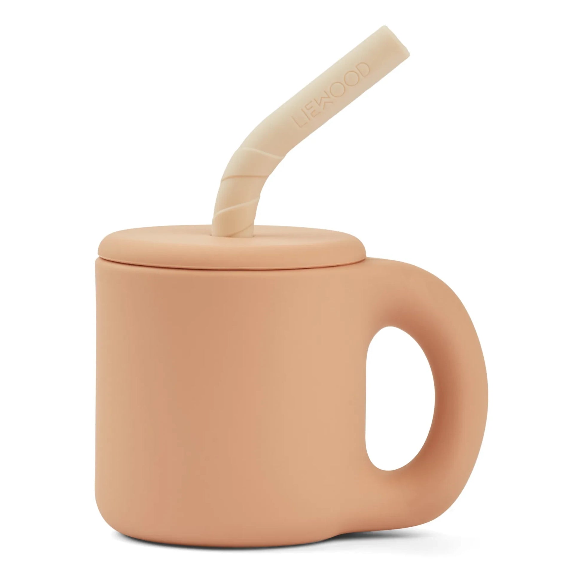 Liewood - Jenna Silicone Straw Mug | Pale Pink
