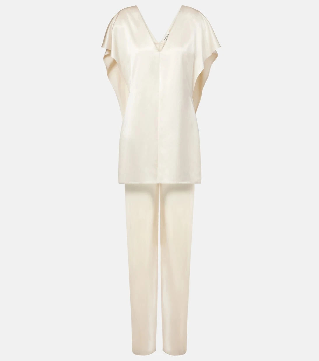 Tove - Sara caped satin top