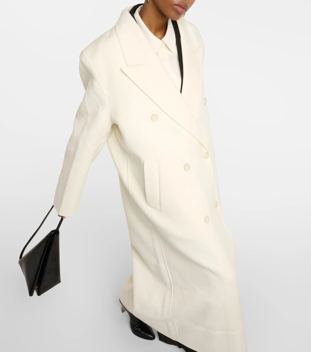 The Frankie Shop - Gaia oversized wool-blend coat