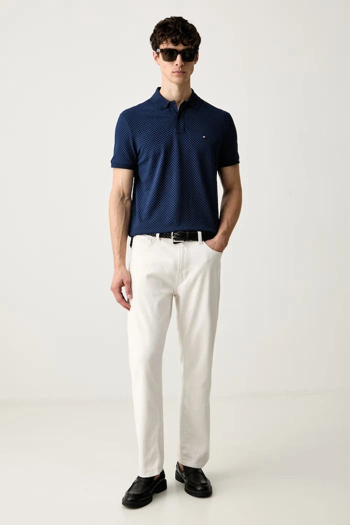 Tommy Hilfiger erkek pamuklu polo tişört
