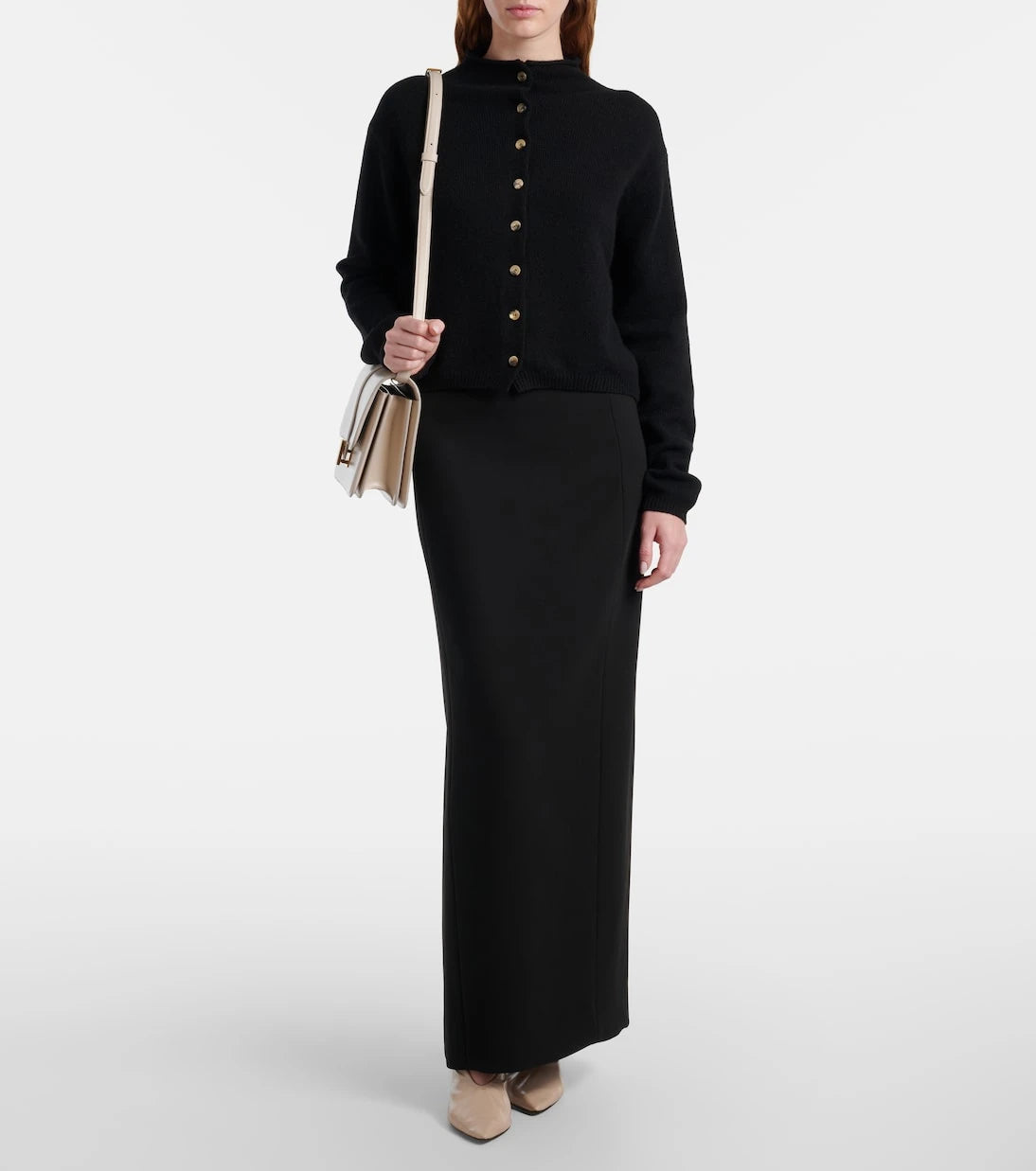 Khaite - Annora wool and cashmere cardigan