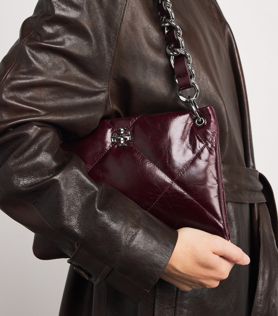Leather Quilted Kira Shoulder Bag