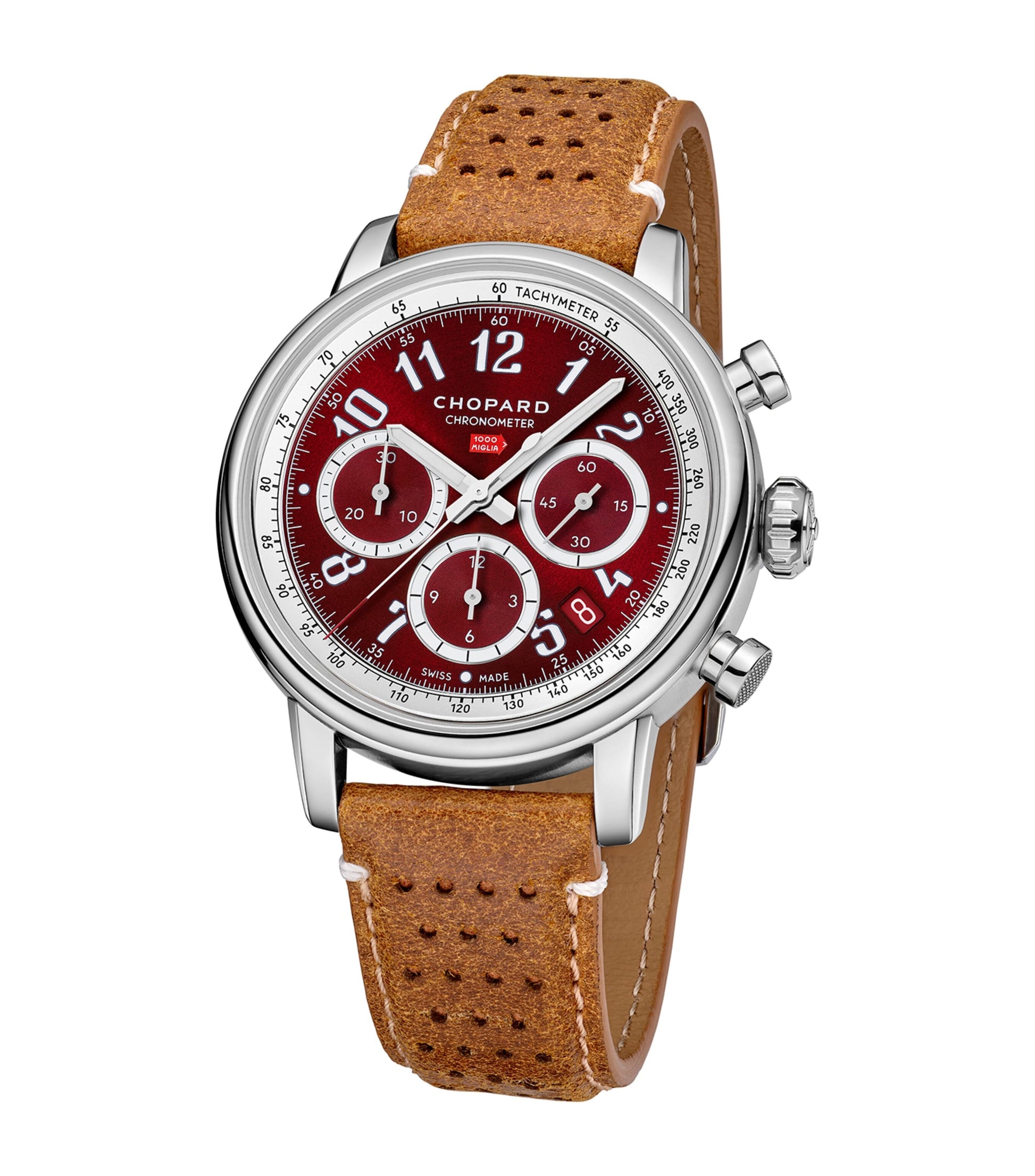 Lucent Steel Mille Miglia Chronograph Watch 40.5mm