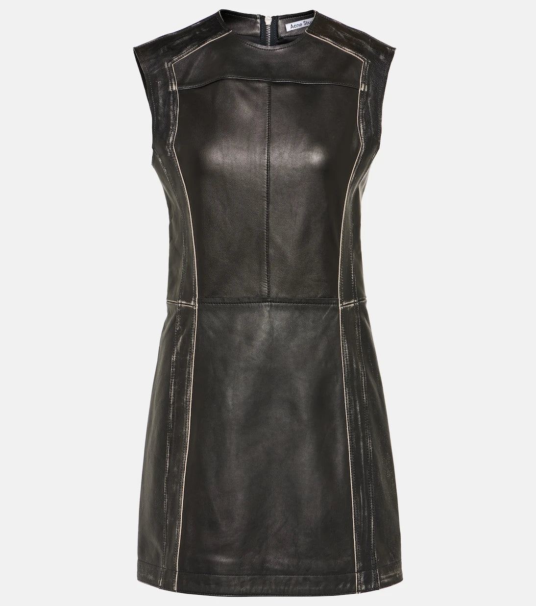 Acne Studios - Leather minidress