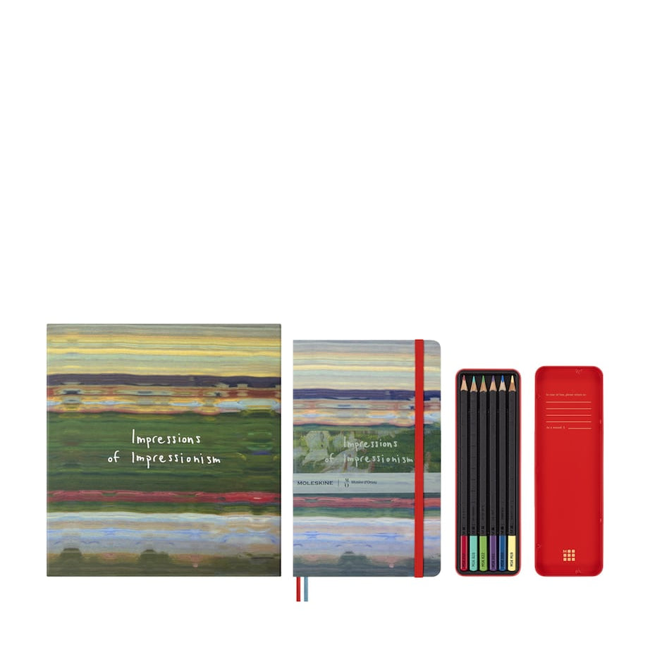 Notebook and Watercolour Pencil Set