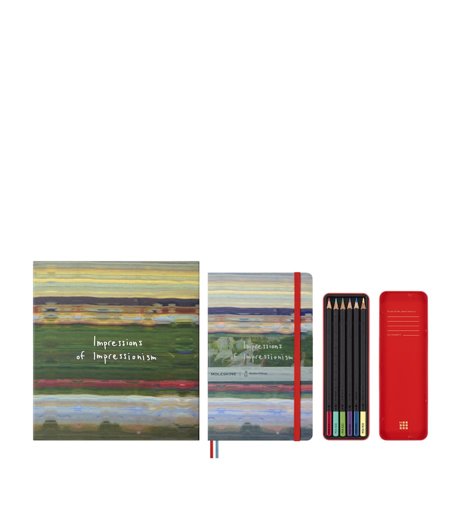 Notebook and Watercolour Pencil Set