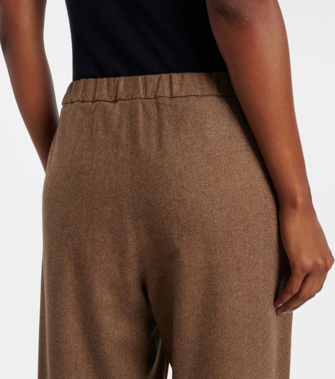 'S Max Mara - Livio wool and cashmere wide-leg pants