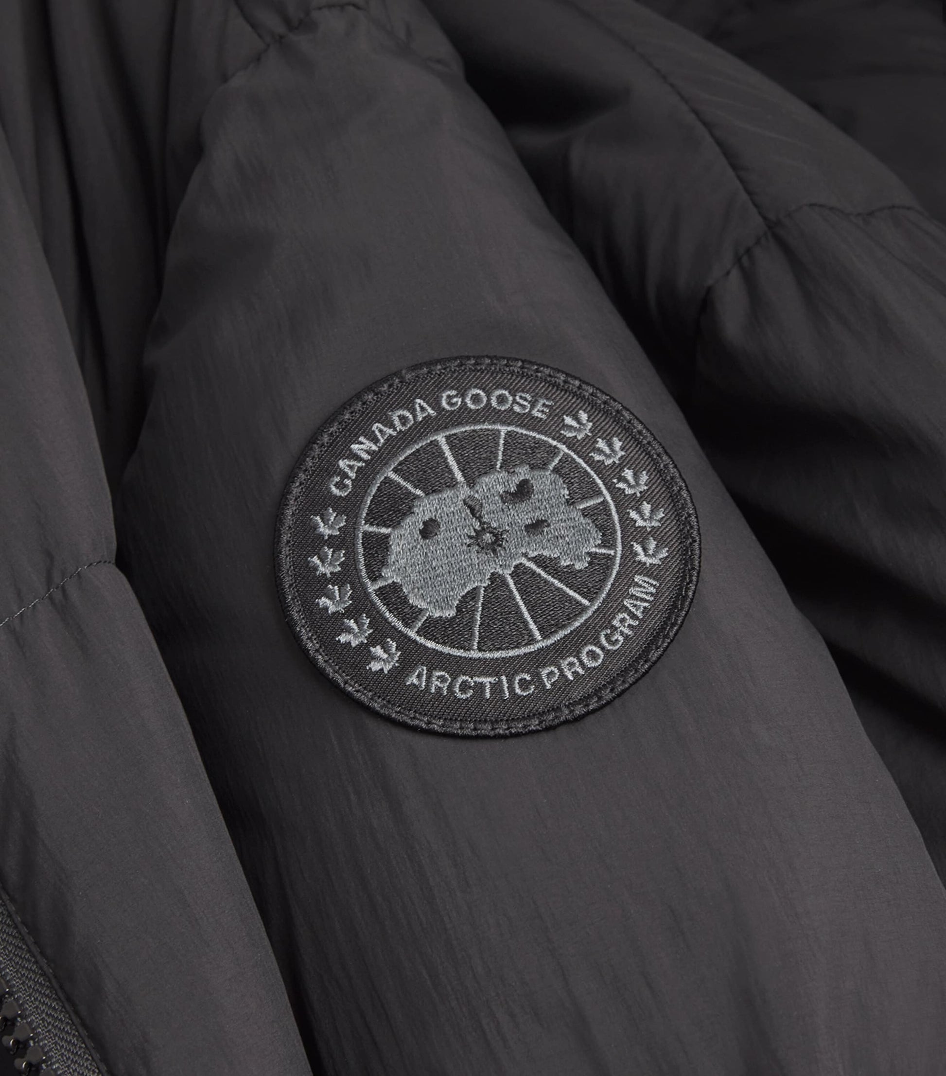 Black Down Lawrence Puffer Jacket