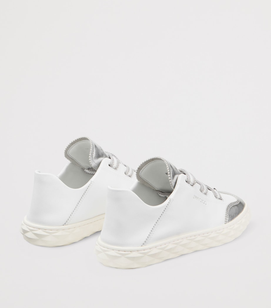 Jimmy Choo Silver Diamond Light Flex F Sneakers